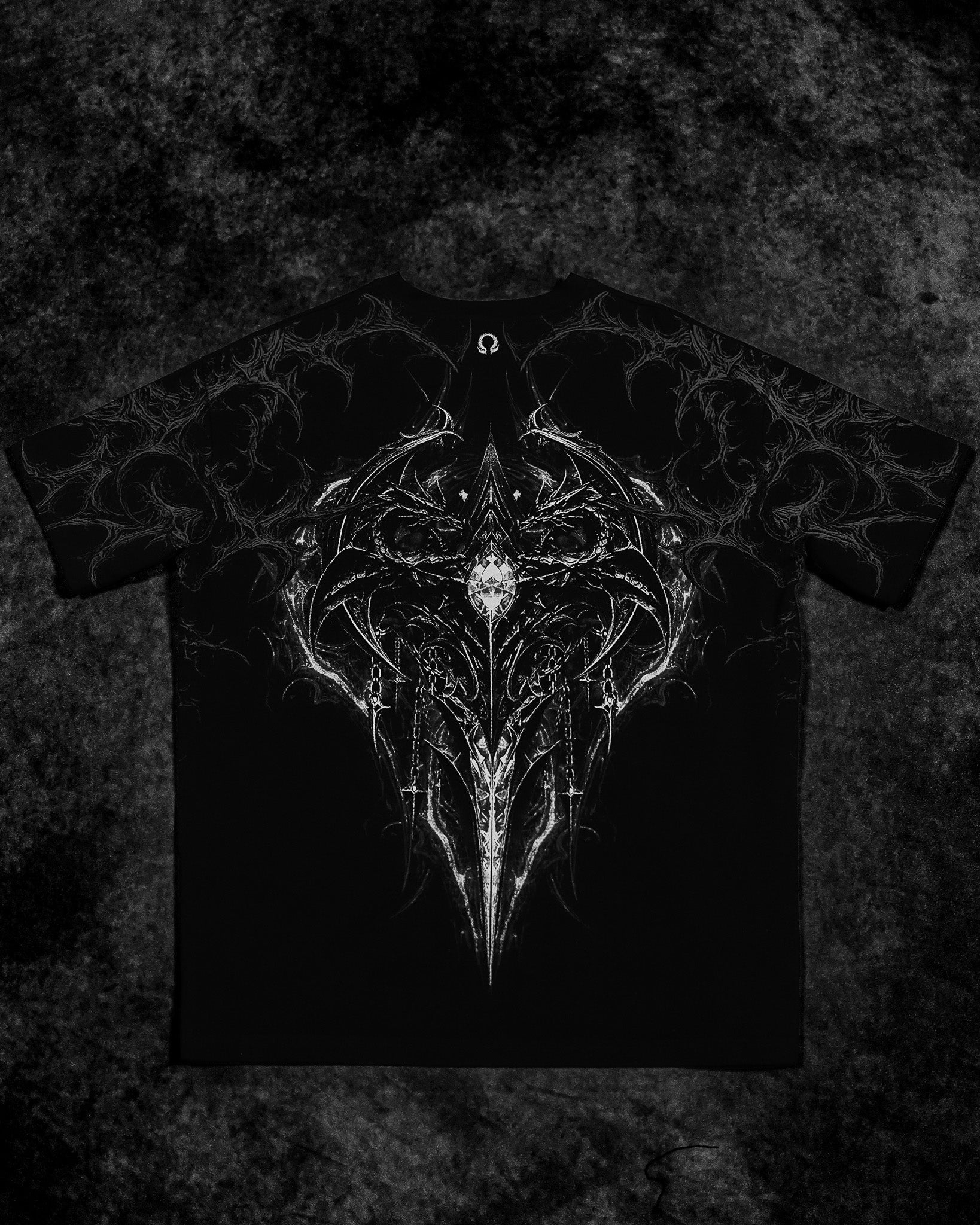 Dragon Blade Oversized T-SHIRT [VOID BLACK] | Breathedivinity
