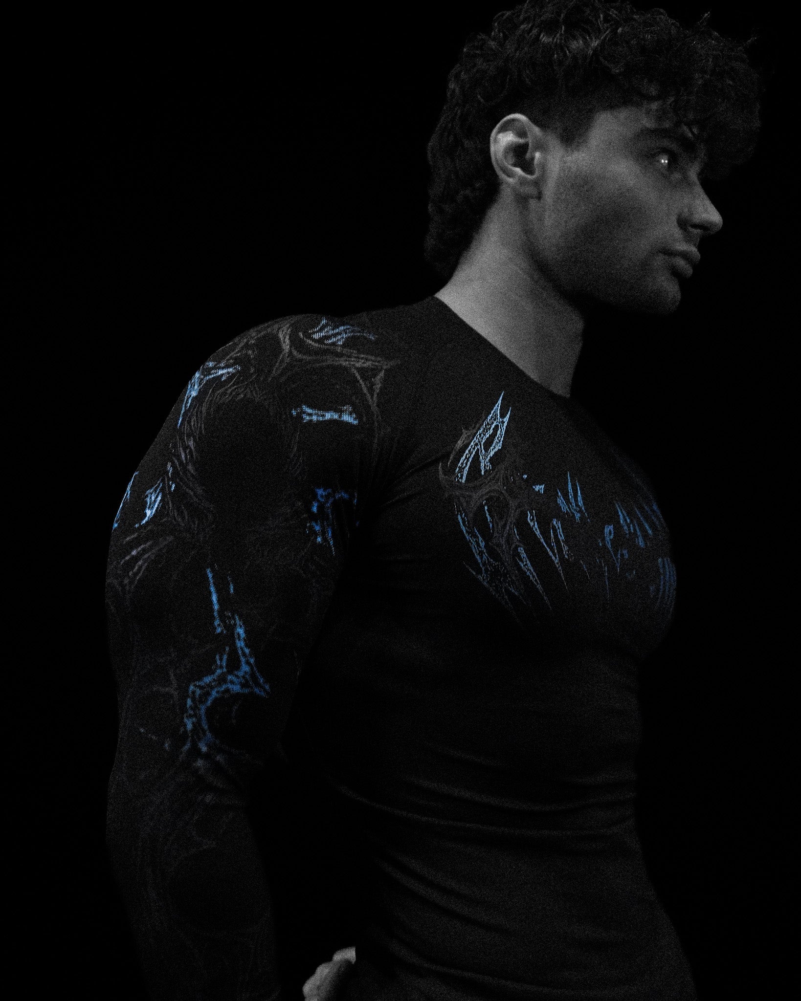 breathedivinityコンプレッションT Breathedivinity Quick-drying Compression Shirt with High