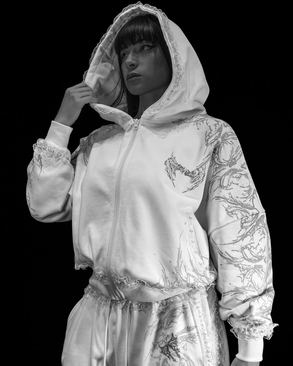 Women's Faerie Zip-up Hoodie [ANGEL VEIN] – Breathedivinity