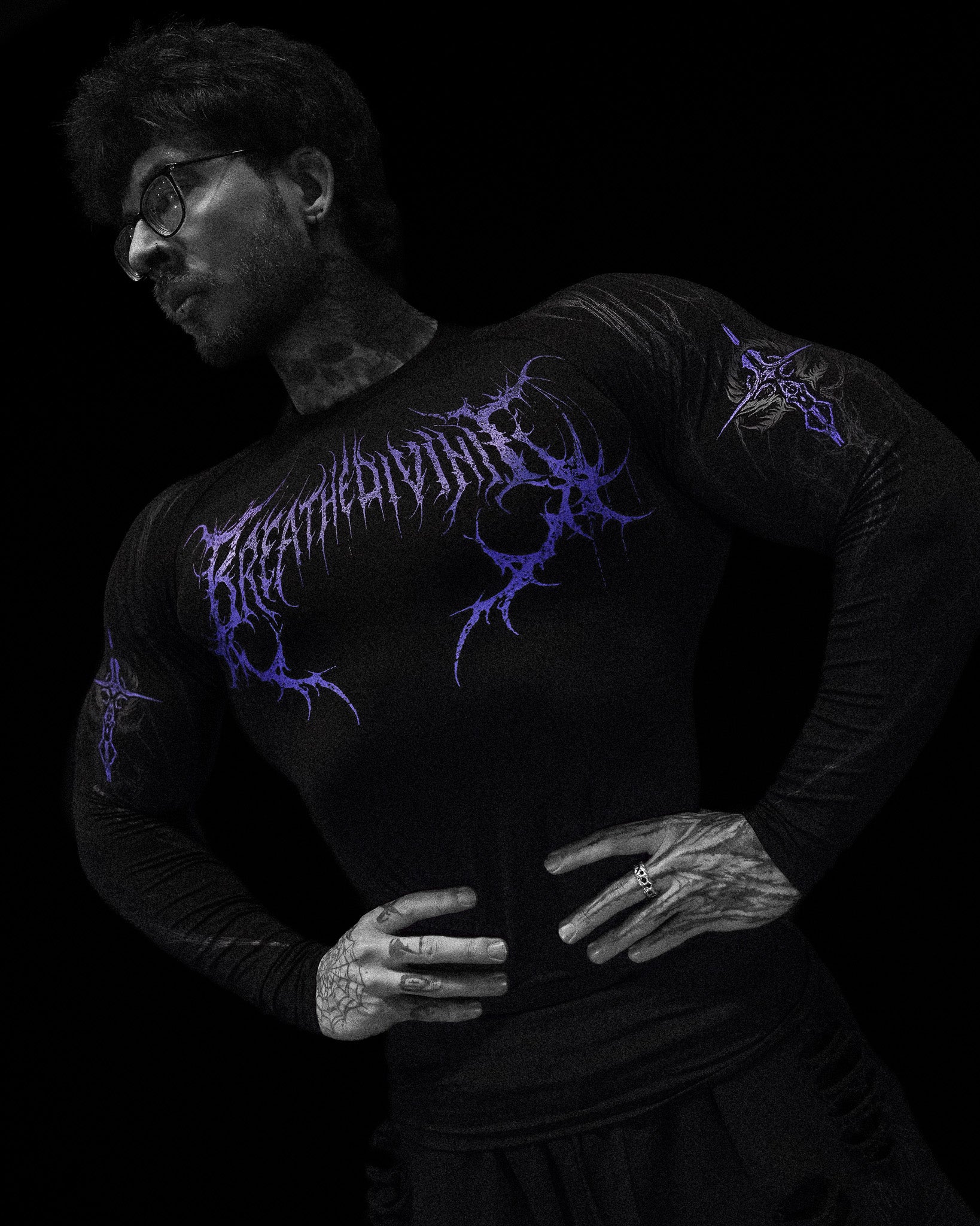 Void Tech™ Fallen Knight longsleeve Compression [DUSK