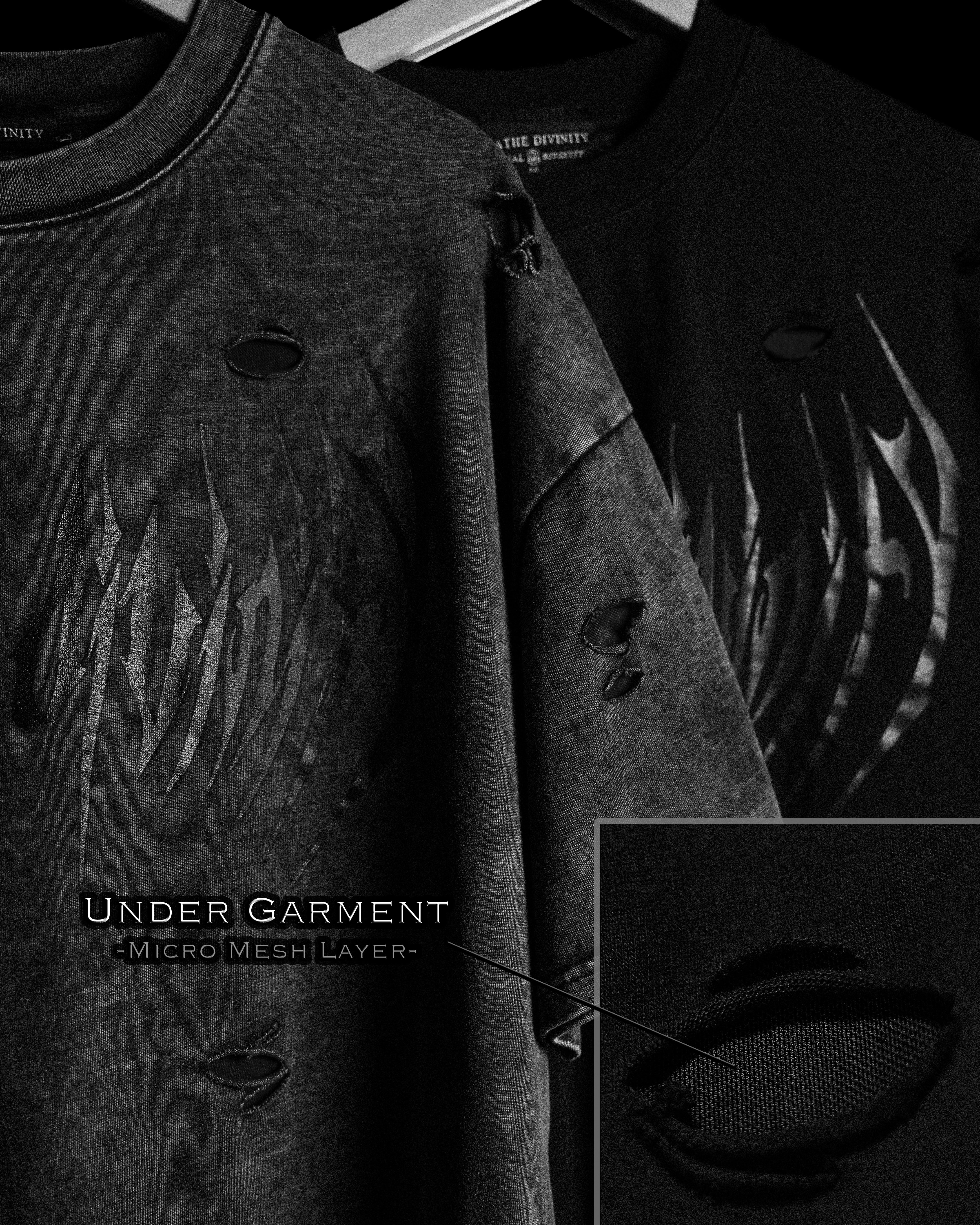 Destroyed Oversized T-shirt [VINTAGE] – Breathedivinity