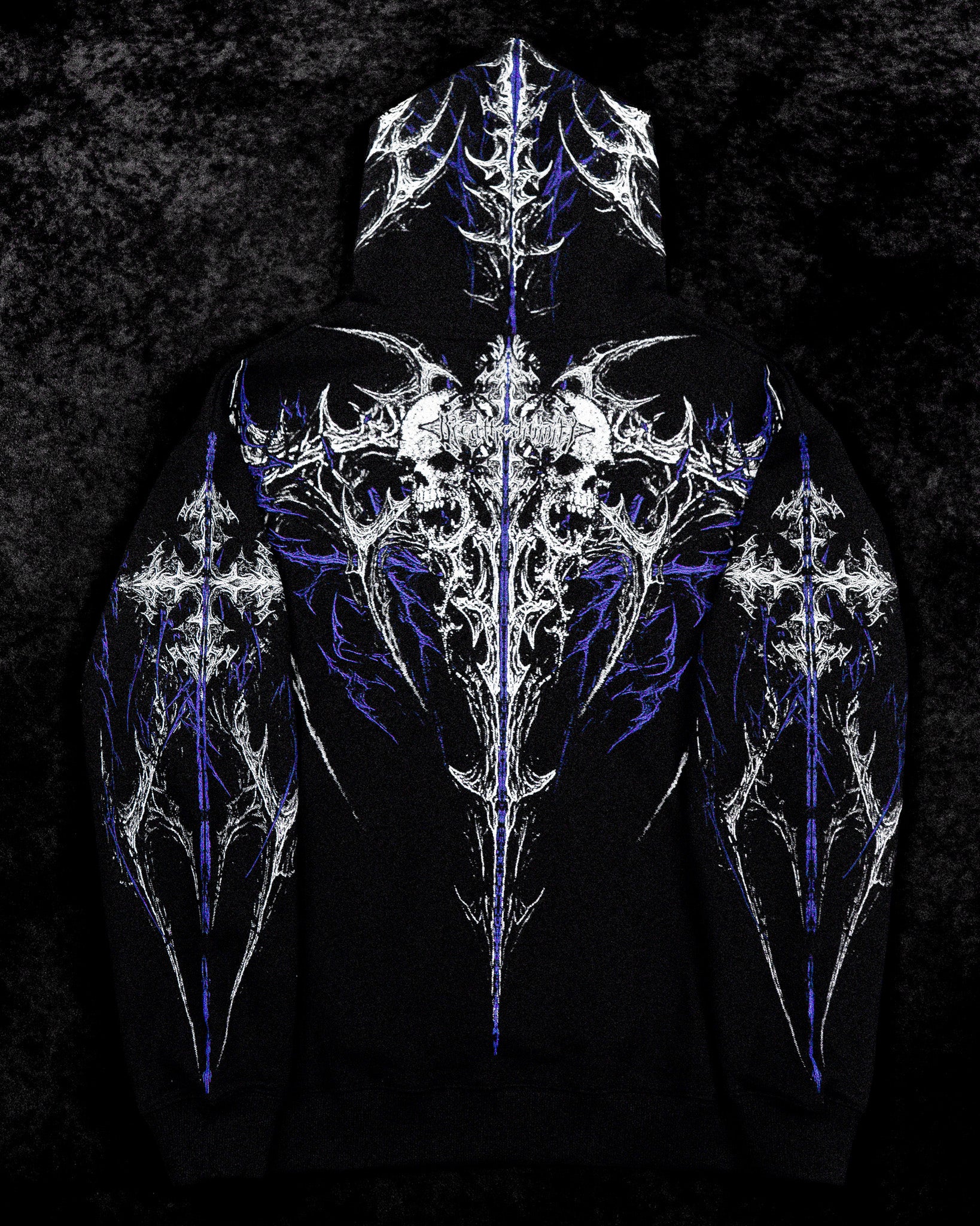 Prototype X Oversized pullover hoodie [HOLLOW PURPLE]