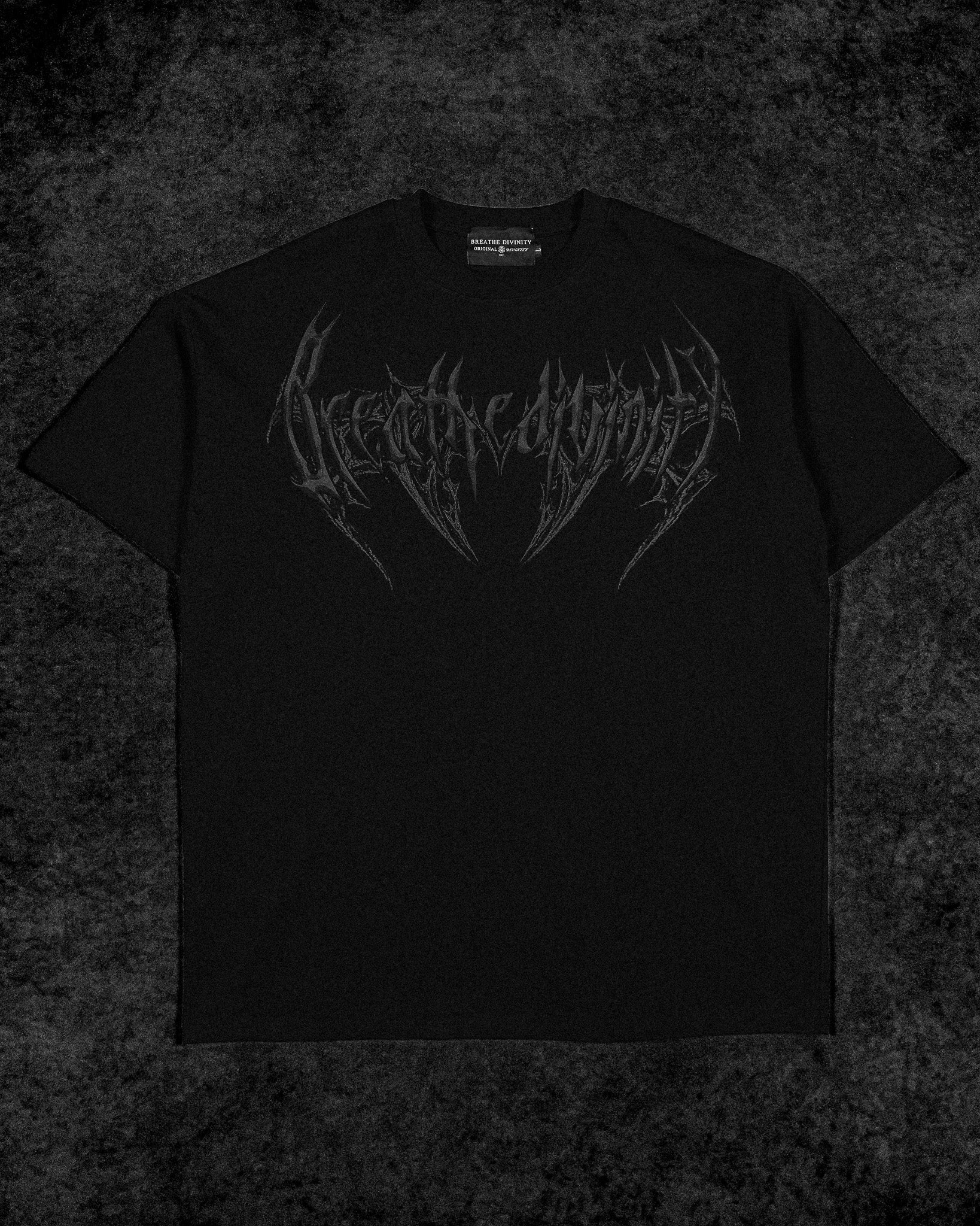 Dragon Blade Oversized T-SHIRT [VOID BLACK] | Breathedivinity