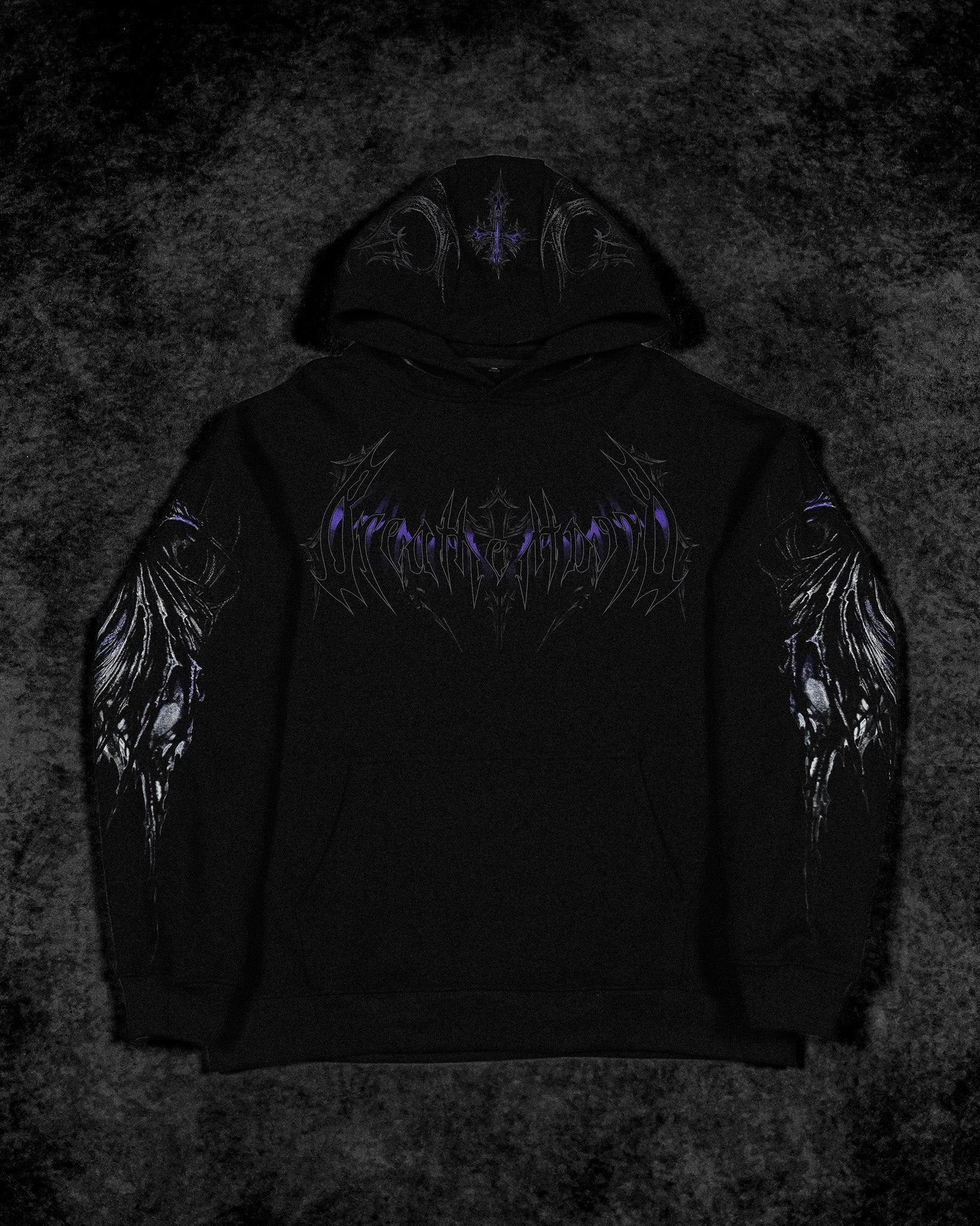 Nightfall Oversized Pullover Hoodie [DUSK] – Breathedivinity