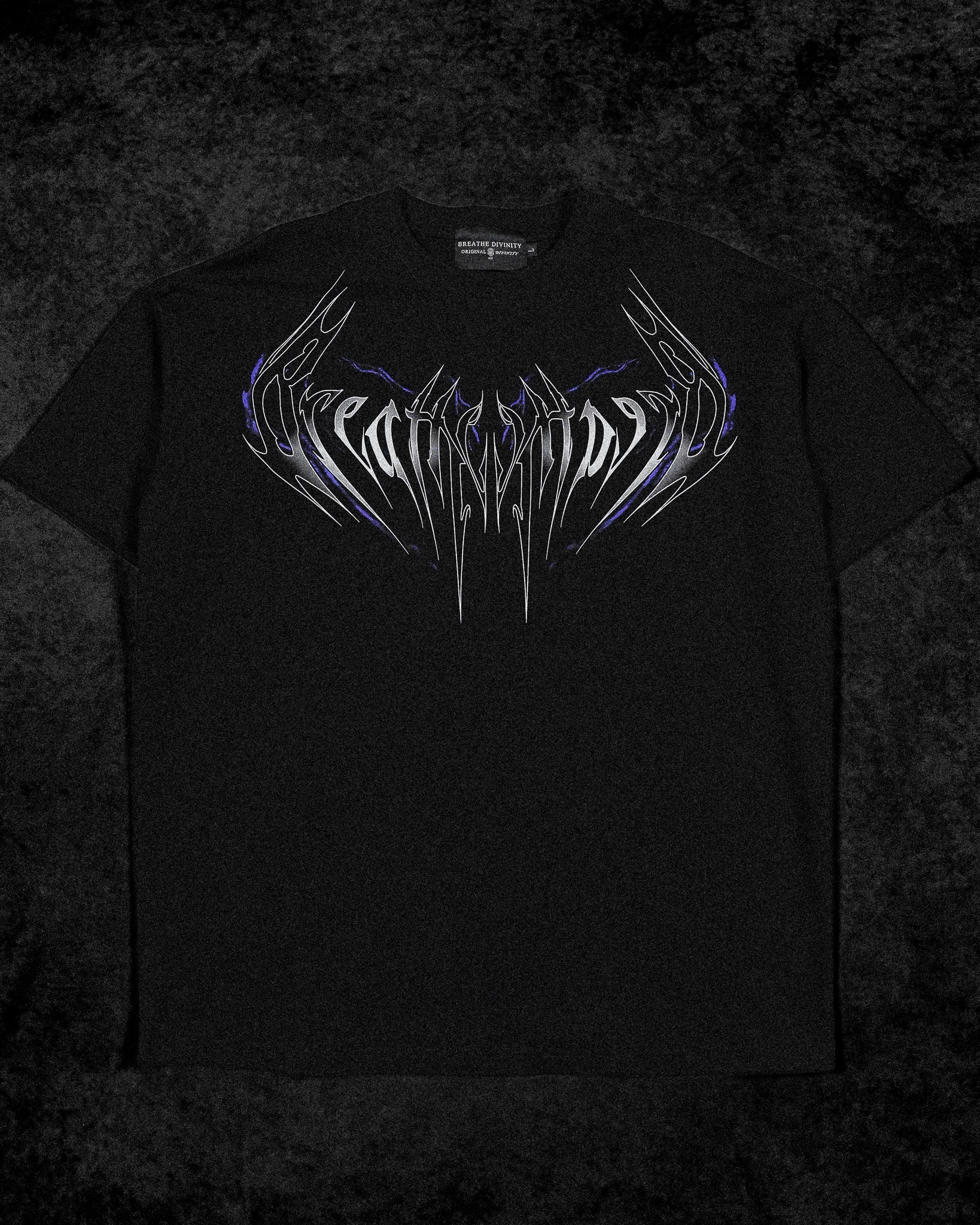 Resurrection Oversized T-shirt [HOLLOW PURPLE] – Breathedivinity