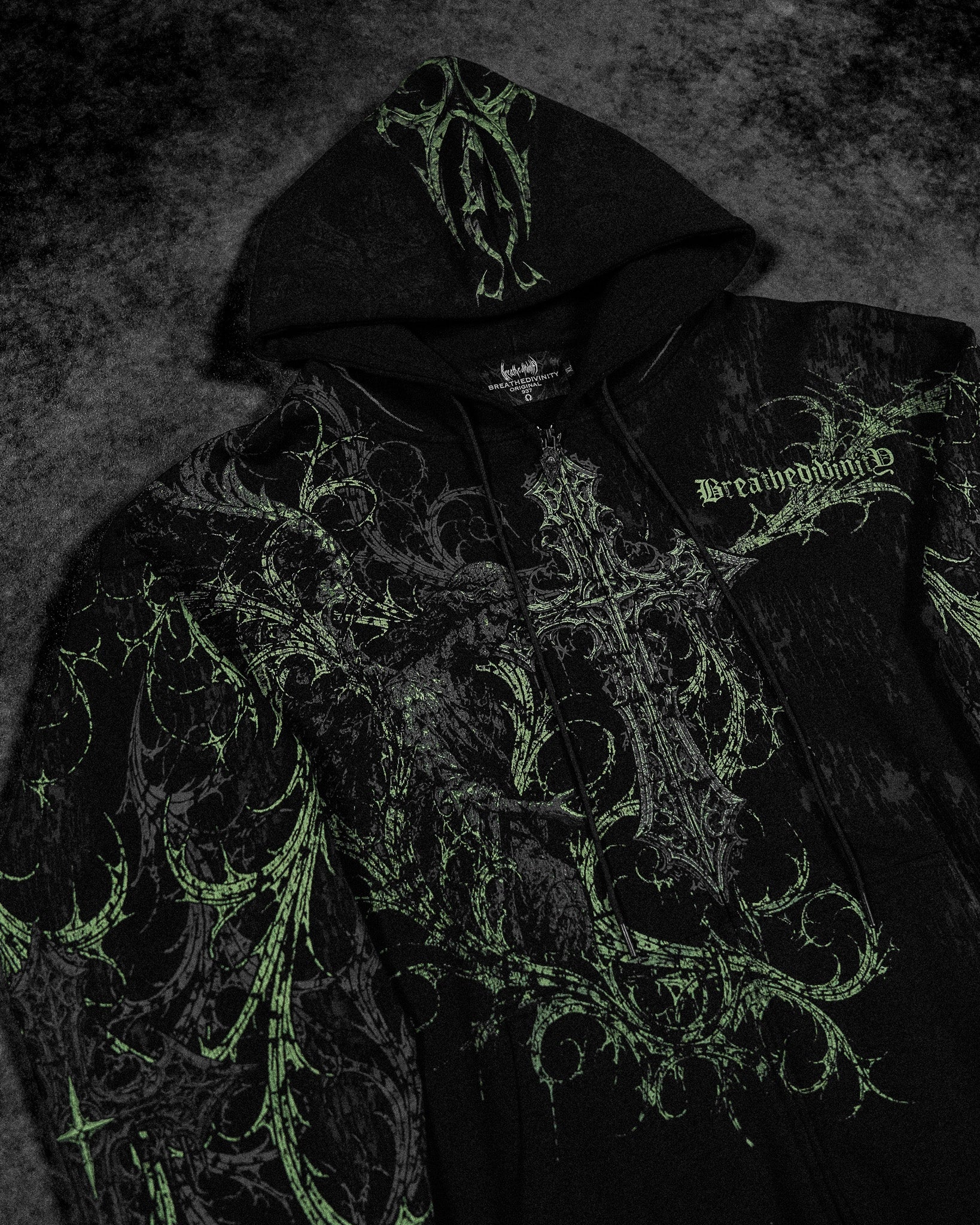 Sanctuary Oversized Zip-up Hoodie [DECAY] – Breathedivinity