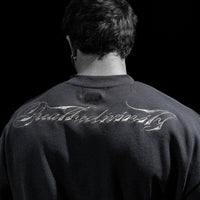 Oversized Elegance Waffle Henley [BLUEBERRY MUFFIN]