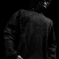 Vengeance Embroidery Oversized Crewneck [SHADOW]