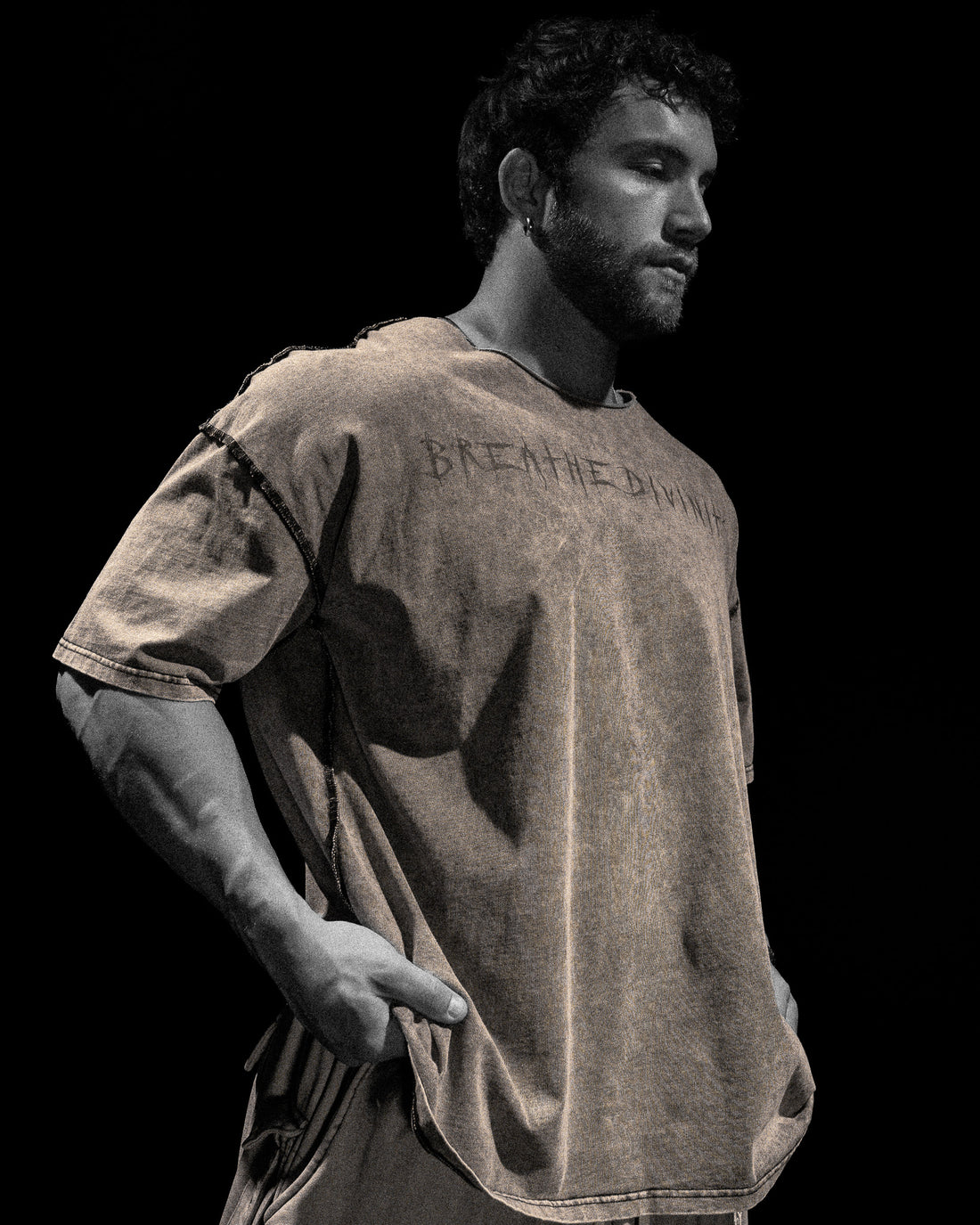 Condemned Oversized Tunic Tee [BONESAW]