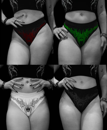 Women's Void Tech Spider Corpse Underwear [4-pack]
