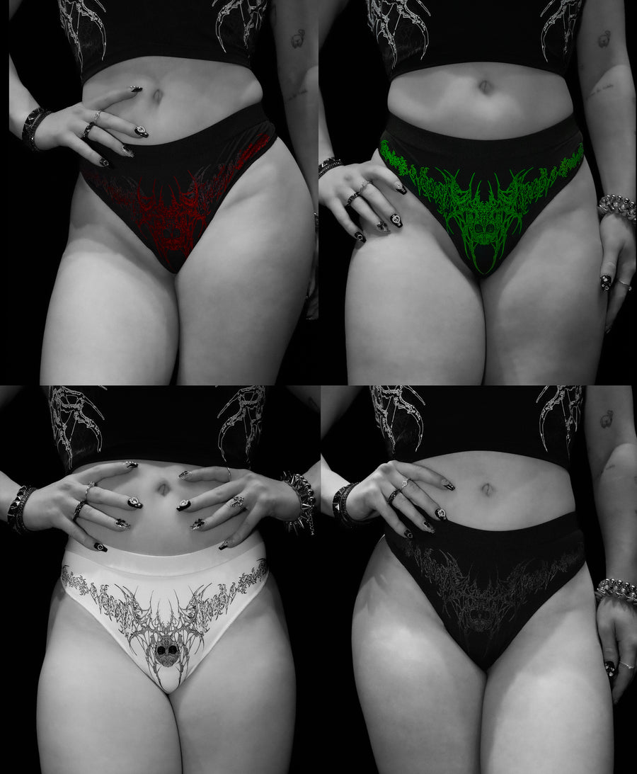 Women's Void Tech Spider Corpse Underwear [4-pack]