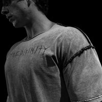 Condemned Oversized Tunic Tee [GHOST]