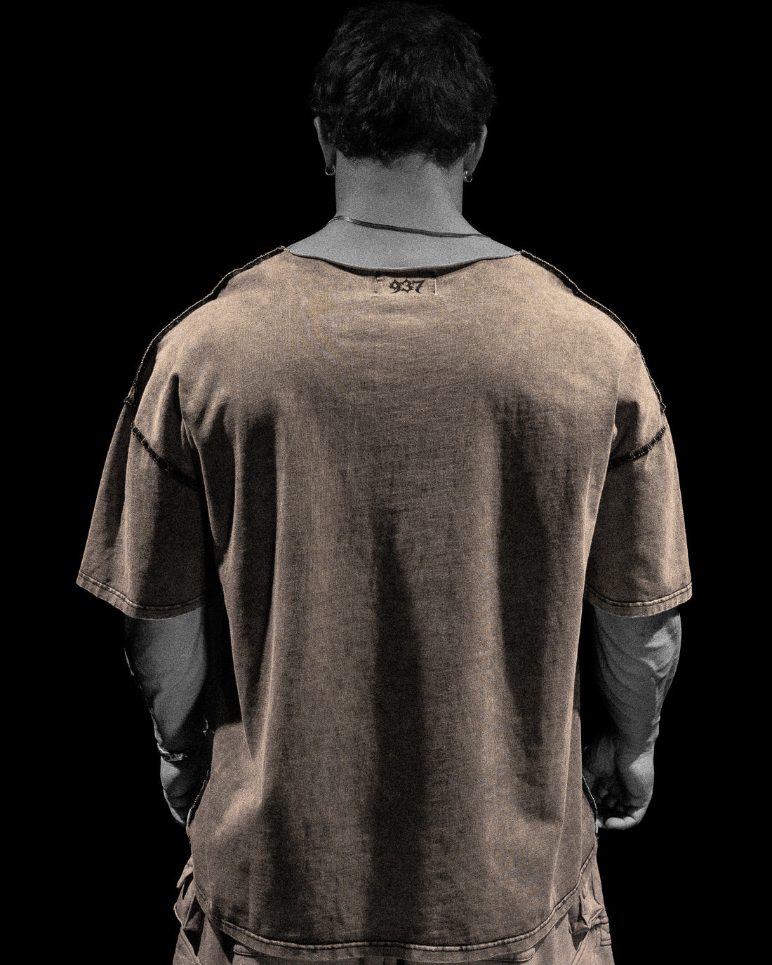 Condemned Oversized Tunic Tee [BONESAW]