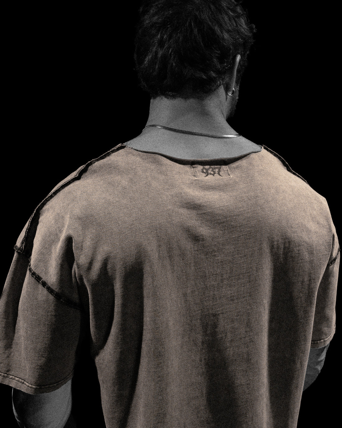 Condemned Oversized Tunic Tee [BONESAW]