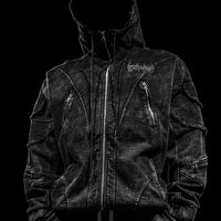 Mercenary Tactical Oversized Full-Zip Hoodie [GHOST]