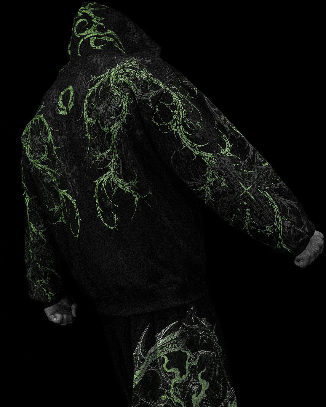 Sanctuary Oversized Zip-up Hoodie [DECAY]