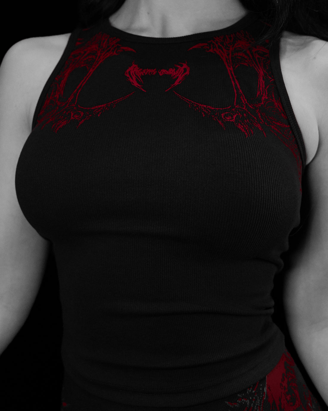 Women's Nightveil Tank top [NIGHTMARE]