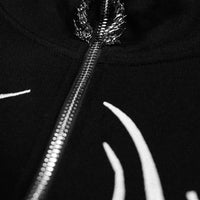 Obsidian Oversized Zip-up Jacket [MIDNIGHT]