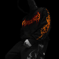 Dragon Blade Oversized pullover hoodie [INFERNO]