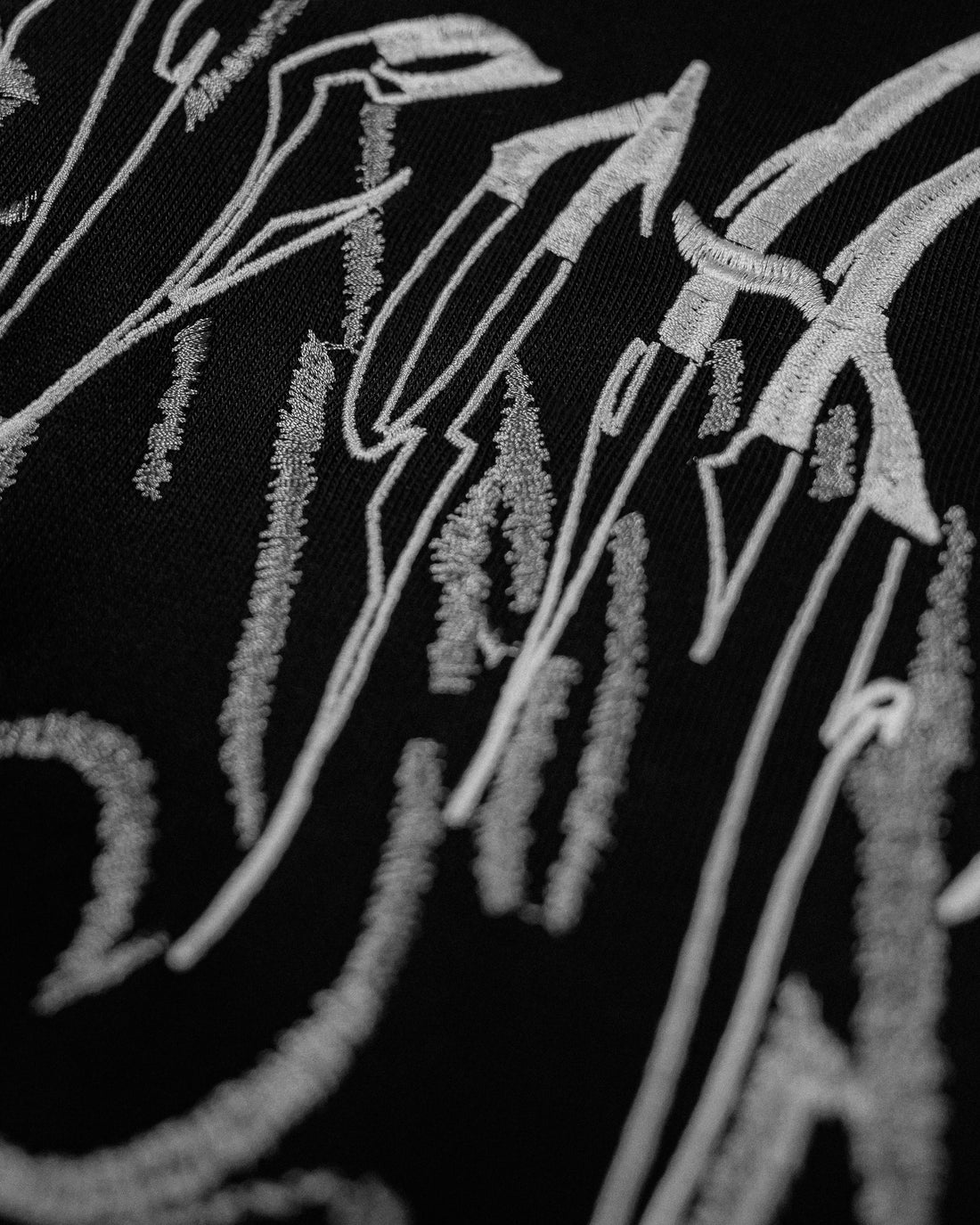 Obsidian Oversized Zip-up Jacket [MIDNIGHT]