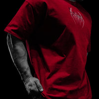 Eclipse Oversized T-shirt [CRIMSON]