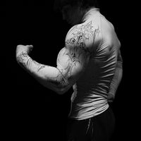 Void Tech™ Vampire Hunter Zip-up Compression [SILVER]