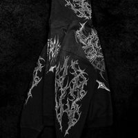 Deathwing Oversized Zip-up Hoodie [SMOKE]