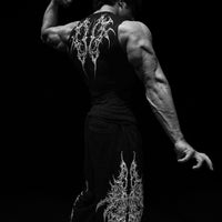 Void Tech™ Cyber Skeleton Cut-off Delt Compression [VOID BLACK]