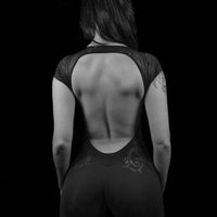 Womens Void Tech™ Boneveil Open Back Bodysuit [DUSK]