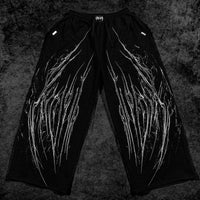 Venom Texture Symbiote Banana sweatpants [VOID BLACK]