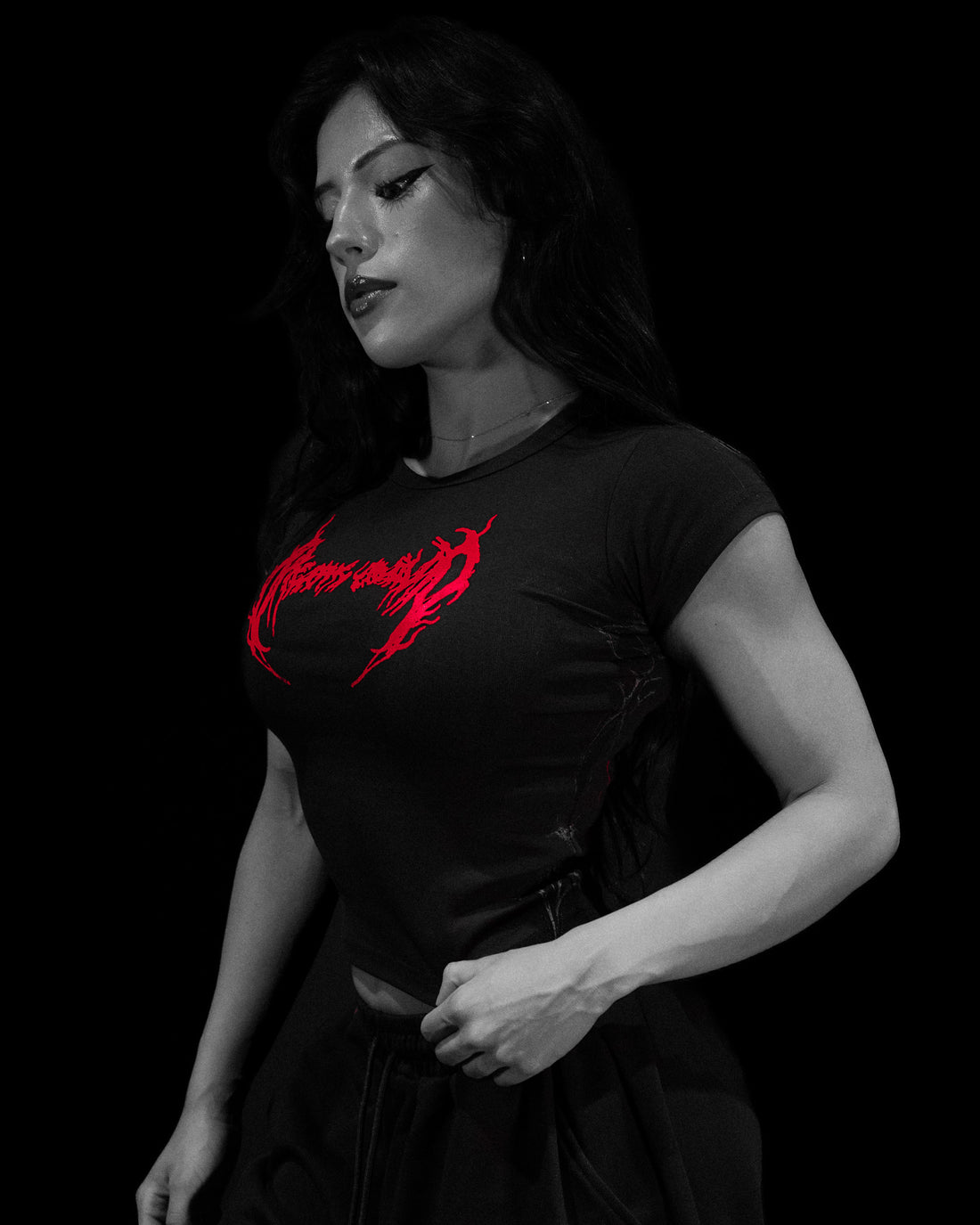 Covenant Fitted Baby Tee [NIGHTMARE]
