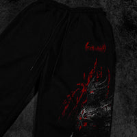 Fallen Knight Uncuffed Banana shape sweatpants [NIGHTMARE]