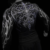 Void Tech™  Fallen Knight longsleeve Compression [HOLLOW PURPLE]