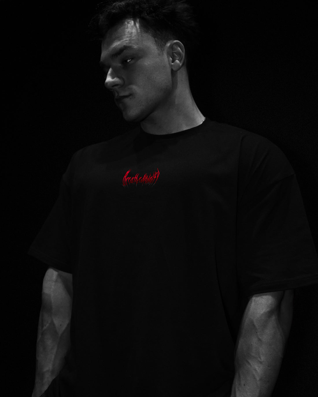 Comfort Oversized Lightweight T-shirt [NIGHTMARE]