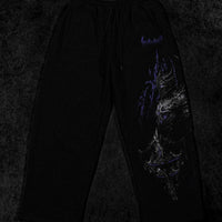 Fallen Knight Uncuffed Banana shape sweatpants [DUSK]