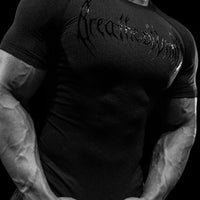 Doom Tech™  Armored Venom Texture Short sleeve Compression [DARKNESS]
