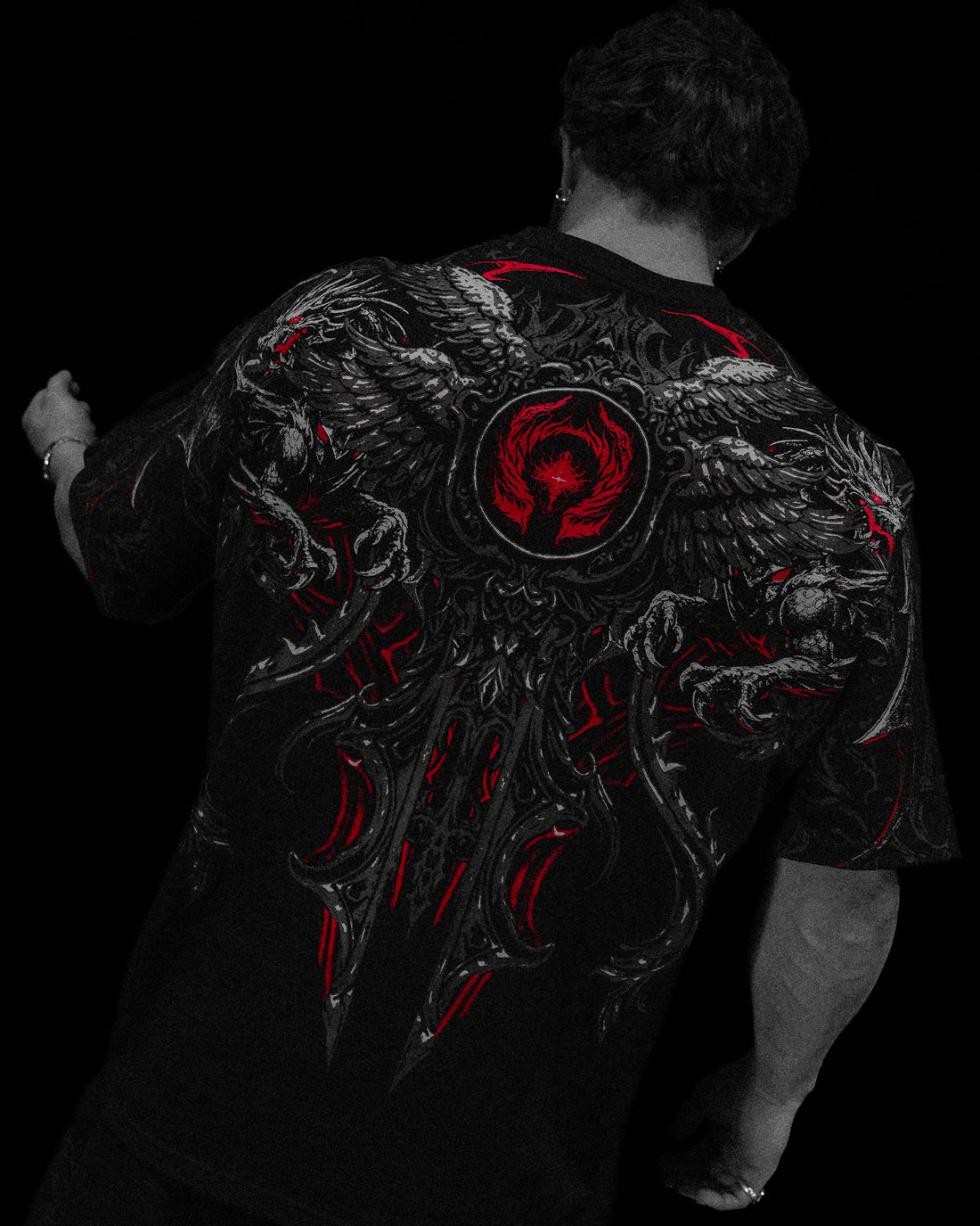 Seraphim Oversized T-SHIRT [NIGHTMARE]