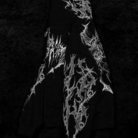 Deathwing Oversized Zip-up Hoodie [VOID BLACK]