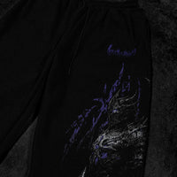 Fallen Knight Uncuffed Banana shape sweatpants [DUSK]