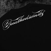 Oversized Elegance Waffle Henley [VOID BLACK]