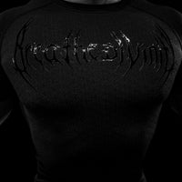 Doom Tech™  Armored Venom Texture Short sleeve Compression [DARKNESS]