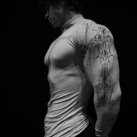 Void Tech™ Vampire Hunter Zip-up Compression [SILVER]