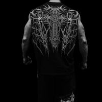 Heaven's Gate Cut-off Tee  [VOID BLACK]