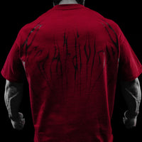Eclipse Oversized T-shirt [CRIMSON]