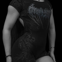 Womens Void Tech™ Boneveil Open Back Bodysuit [FROST]