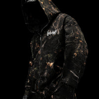 Camo Oversized Zip-up Hoodie [OVERGROWTH CAMO]