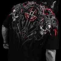 Resurrection Oversized T-shirt [HEAVENLY RED]