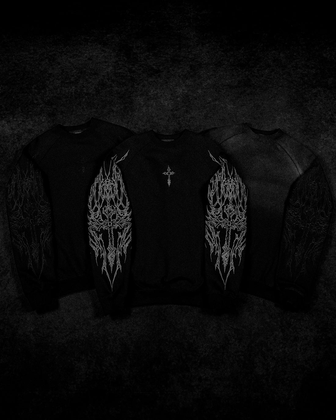 Archangel Oversized Premium Crewneck [DARKNESS]