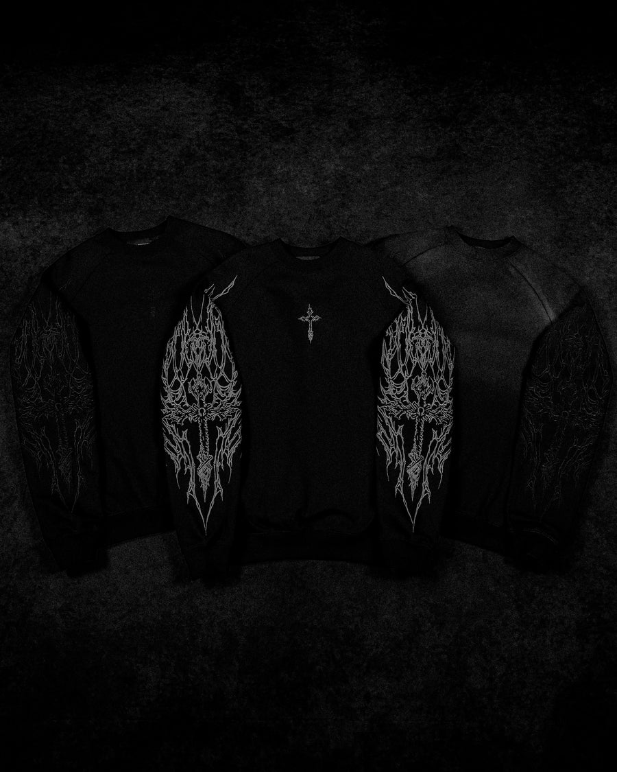 Archangel Oversized Premium Crewneck [DARKNESS]