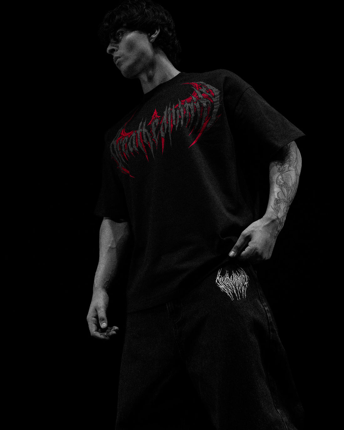 Arc Knight Oversized T-shirt [NIGHTMARE]